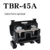 Bloco de ligação combinado para trilho TBR-45A bloco terminal de ligação de camada única bloco terminal de ligação combinado tipo trilho