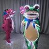 LED Año del Dragón Dios de la Riqueza Muñeco de Dibujos Animados disfraz de muñeco disfraz de muñeco año del dragón disfraz de muñeco disfraz de mascota escenario de actuación