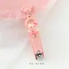 Cortador de Unhas Fofo para Adultos Cortador de Unhas Doméstico Pacote Único Mini Desenho Animado Ferramentas de Manicure para Meninas Cortador de Unhas Dobrável