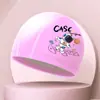 Gorro de baño para niños, nuevo equipo, venta al por mayor, para niños y niñas, con dibujos animados, de PU, impermeable, con protección para los oídos, para estudiantes