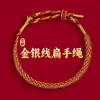Pulsera de Hilo Rojo Estilo Nuevo al por Mayor para Hombres y Mujeres, Cuerda Tejida Hecha a Mano que No se Desvanece, Pulsera de Hilo Rojo para Parejas