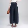 Pantalones Harem Cropped Nuevos para Mujer Primavera y Otoño, Adelgazantes, Versátiles, Elegantes, Holgados, Pantalones tipo Globo Curvos