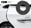 Tira de parachoques para puerta de coche, galvanizada, superficie brillante, limpiaparabrisas, antiarañazos, pegatina protectora para coche, tira adhesiva, suministros decorativos universales para carrocería de coche