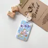 Dinosaurio Corgi Pato de Gasolina Tarjeta de Comida para Estudiantes Tarjeta de Transporte Público Tarjeta de Acceso Set de Tarjetas de Metro Colgante Llavero de Mochila