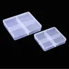 Caja de Plástico PP Transparente con Tapa, Compartimentos de Almacenamiento Divididos, Caja de Empaque para Equipo de Pesca, Joyería, Arte de Uñas, Caja de Almacenamiento para Escritorio