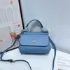 Bolsa Feminina de Couro de Vaca Bolsa Platina Siciliana Estampa de Palmeira Versátil Bolsa para o Dia a Dia Bolsa de Ombro Transversal para Banquete para Mulheres