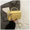 Bolso acolchado con cadena de moda estilo coreano para mujer 2026 Nuevo bolso de mano pequeño estilo Chanel Bolso cruzado versátil