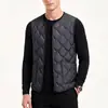 Outono 2026 Transfronteiriço Amazon Colete Masculino 3D Casual Gola Alta Moda Colete Quente Tamanho Europeu