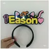 Placa de Luz de Apoio para Show do Eason Chan, Faixa de Cabeça Luminosa, Lanterna de Mão, Bastão Fluorescente, Adereços Periféricos, Personalizado