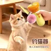 Brinquedo de Gato Douyin: Pistola de lançamento com um clique, consome energia, pode ricochetear para atirar bolinhas de pelo, brinquedo para gatos que consome energia, transfronteiriço