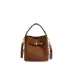 Bolsa tote balde vintage de alta qualidade para mulheres 2025 inverno nova elegante versátil bolsa de ombro bolsa transversal