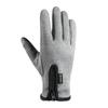Luvas Quentes Masculinas de Inverno Impermeáveis Tela de Toque com Forro de Fleece para Ciclismo ao Ar Livre Prova de Frio Zíper de Cabelo Luvas Amazon