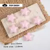 DIY Estrela Colorida de Cinco Pontas Acrílico Cor Sólida Contas DIY Material Artesanal Acessórios Pingente de Conta Solta Acessórios de Joia
