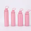 Tetera de acero inoxidable 304 con tapa de tres dedos para espacio, taza aislada de acero inoxidable de doble capa al vacío para deportes, ciclismo y montañismo