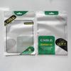 Bolsa de plástico mate esmerilado 3 metros línea de datos de carga rápida bolsa de embalaje bolsa sellada USB tres en uno bolsa de sellado automático de color