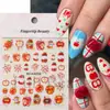 Belleza Total Transfronterizo Nuevo Pegatina para Uñas Artísticas Estampada 5D Mordisco Manzana Fuegos Artificiales Corazón de Manzana Pegatina para Uñas Artísticas