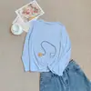 ¡Extremadamente Cómodo! Camisa de Manga Larga con Protección Solar de Lana Lyocell con Diseño Adelgazante, Top Suave y Versátil para Mujer
