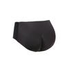 Nuevo Estiramiento Pliegue Vientre Pequeño Sexy Diseño Cintura Baja Sin Marcas Agradable a la Piel Entrepierna de Algodón Suave Esponja Pantalones Cadera Gruesa