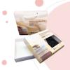 Toalla de baño Toalla de baño Caja de embalaje Caja vacía Embalaje de regalo de acompañamiento Rojo Inglés Simple Puede empacar de 2 a 6 toallas Toalla de baño