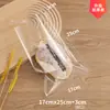 Bolsa de embalaje para pan, bolsa para hornear, bolsa transparente autosellante para alimentos (scones, galletas, pasteles, tostadas), bolsa pequeña autoadhesiva para sellar (galletas, pasteles, tostadas)