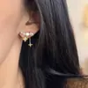 Pendientes Exquisitos de Borla y Flor de Cuatro Hojas con Perlas, Lujo Ligero Fresco y Elegante, Pendientes Nuevos Súper Elegantes de Verano 2026, Más Vendidos para Mujeres