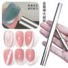 Esmalte de Uñas Aro Dorado Imán de Barra Optimus Prime Pluma Herramienta Magnética Multifuncional de Doble Cabeza Gadget de Succión Magnética