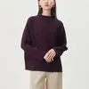 Top Plissado Design Miyake Manga Longa Feminino Outono Novo Solto Emagrecedor Tamanho Grande Camiseta Feminina Comércio Exterior Roupas Femininas