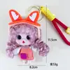 Chaveiros de Pelúcia de Coelho e Sapo Famosos da Internet, Charms Fofos de Animais de Pelúcia para Bolsas, Pequenos Presentes para Venda Ambulante e Atacado