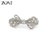 Pinza para el cabello elegante y lujosa de alta gama con un exquisito lazo completo de diamantes, Pinza de resorte versátil y de moda para el uso diario, Accesorio para el cabello para mujer al por mayor
