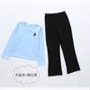Roupas de Dança Infantil, Roupas de Treino para Meninos e Meninas, Roupas de Dança Latina Infantil, Roupas de Ginástica de Manga Longa Infantil, Roupas de Yoga, Conjuntos de Algodão