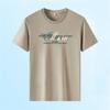 Camiseta de Verano 2024 de Moda para Hombre, Cuello Redondo, Estampada, Manga Corta, Suave y Cómoda, Talla Grande, Camiseta Básica Casual, Fresca y de Secado Rápido