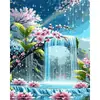 Pintura al óleo digital DIY ilustración de cóctel pintura decorativa estilo ins para colorear a mano arte de pared para sala de estar y dormitorio