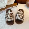 Pantuflas Peludas para Niñas, Nuevo Estilo Otoño e Invierno, Pantuflas de Algodón de Princesa para Niños, Elegantes para Casa y Exteriores, Pantuflas Cálidas de Dibujos Animados para Niñas