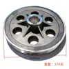 Roda de Polia de Ranhura Única Tipo A para Exportação Cruzada, Roda da Roda do Motor, Roda do Eixo Principal, Roda de Transmissão, Acessórios para Compressor de Ar, Bomba de Ar, Roda de Alumínio Fundido