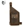 Bolsa de Peito Masculina Antifurto Bolsa Masculina Atacado Novo Estilo Coreano Estilo de Rua Africano Bolsa de Ombro Único Bolsa Transversal para Viagem de Negócios