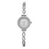 Relógio Feminino Transfronteiriço com Cravação de Diamantes, Relógio Feminino de Quartzo, Pulseira Ajustável Livremente, Venda Quente no Atacado