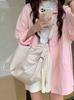 Bolsa de Mão Transfronteiriça para Viagem Feminina 2026 Novo Estilo Coreano Casual Bolsa Tote Grande Capacidade Bolsa Transversal Bolsa de Bagagem