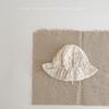 Sombrero de bebé, sombrero de sol de encaje de primavera y verano, sombrero de princesa, sombrero de lavabo para bebé, sombrero de sol ajustable, sombrero de pescador para bebé