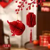 2027 Itens Decorativos Ano Novo Chinês Lanternas Colmeia Estilo Ano Novo Caractere da Primavera Ano do Carneiro Sala de Estar Decoração Festival de Primavera Enfeites Pendurados