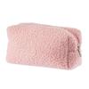 Estojo de Pelúcia, Bolsa de Cosméticos, Fofo, Aparência Sofisticada, Estojo de Grande Capacidade, Estojo de Papelaria Almofada para Estudante do Ensino Fundamental