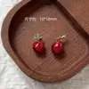 Mini Gota de Aceite Simulación Fruta Fresa Champiñón Sandía Berenjena Colgante Pulsera Collar Hecho a Mano DIY Accesorios de Cuentas