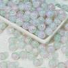 Cartão de atacado de contas de vidro 10mm jade de proteína quebrado em estoque alta qualidade pulseira DIY material para contas contas florais pipoca
