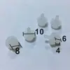 Tapón de agujero de silicona en forma de T resistente a altas temperaturas, anodizado por pulverización, tapón de goma a prueba de polvo, tapón de agujero de silicona en forma de T