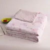 2026 Nuevo Modelo 160g Nylon Imitación Estampado + Color Sólido Doble Color Colcha de Verano, Colcha Enfriadora de Verano, Colcha de Aire Acondicionado