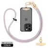 Lanyard para teléfono móvil con explosiones se puede colgar en la espalda cuerda ajustable para colgar en el cuello cuerda tejida corta para la muñeca anti-pérdida venta al por mayor de fábrica