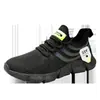 Explosões transfronteiriças tecelagem voadora sapatos de casal plus size dez cores opcionais branco, preto, verde fluorescente, azul gelo, preto e branco (