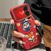 Coelho Raposa Maçã Acenando 17Promax/16Pro Anti-Queda 15Pro Cobertura Total 13Pro Capa de Celular 14Pro