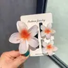 Pinza para el Cabello de Flor de Huevo 2025 para Cabello Semirecogido en la Parte Trasera de la Cabeza, Pinza de Tiburón de Tamaño Mediano, Pinza para el Cabello Grande