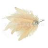 Faixa de cabelo de penas retrô europeia e americana Cross Border 1920S Gatsby Halloween Headwear Bola de Natal Tassel Headwear
