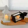 Lâmpada de vela transfronteiriça lâmpada de vela eletrônica LED luz noturna ornamentos criativos lâmpada de vento simples presente portátil